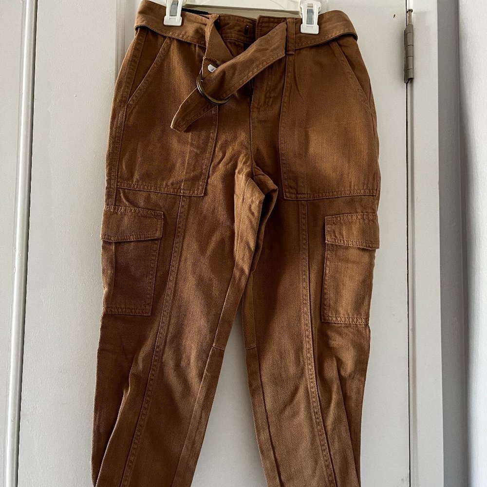 Banana Republic Petite Cargo Pants Size 00P NWT